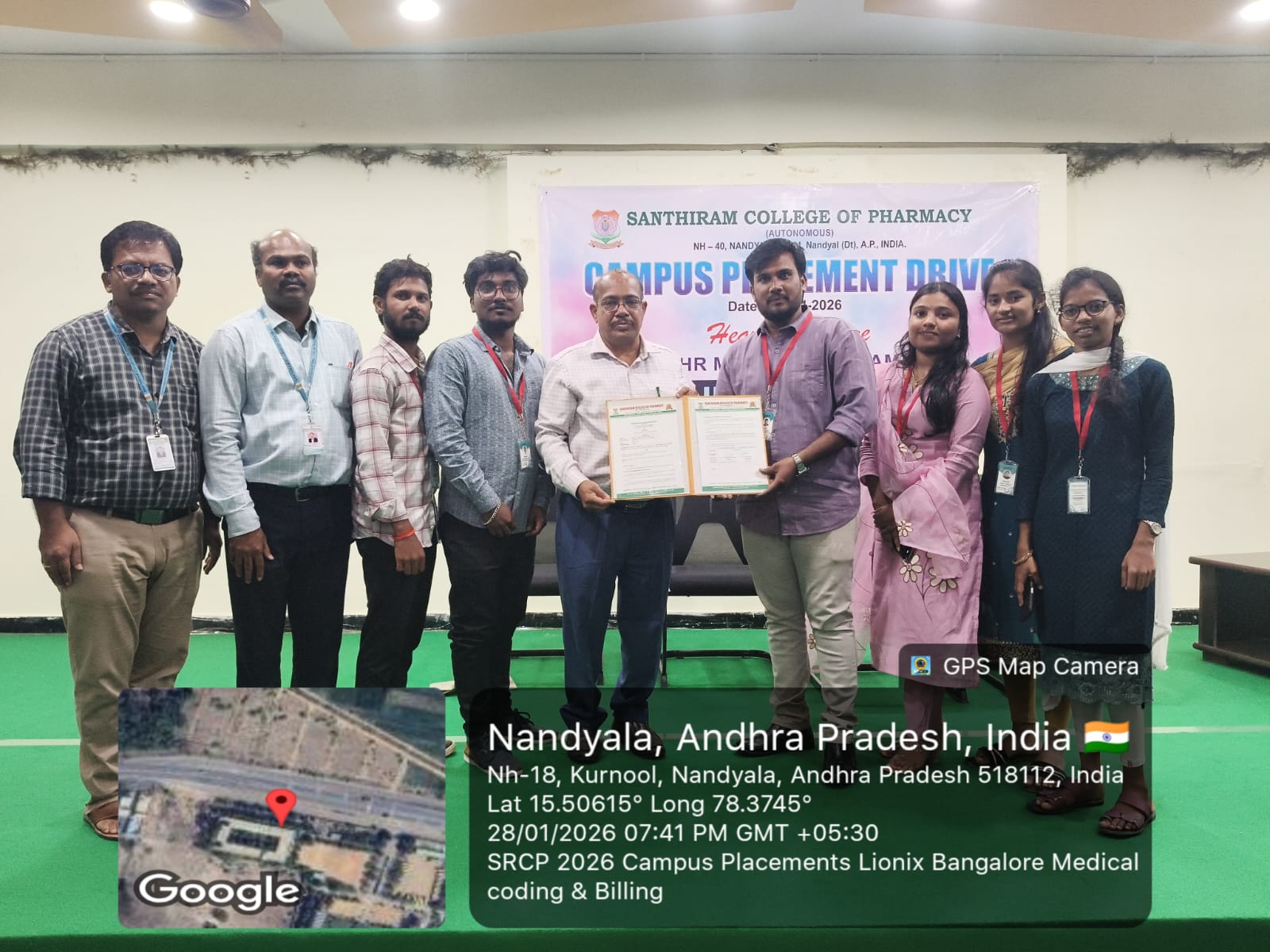 Campus Placements by Lionix Company